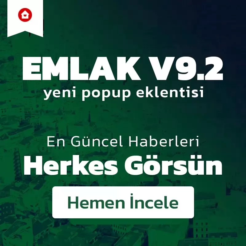 EMLAK V9.2.4 POPUP MODÜLÜ